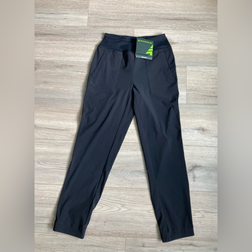 Woods Black Commuter Pants BNWT